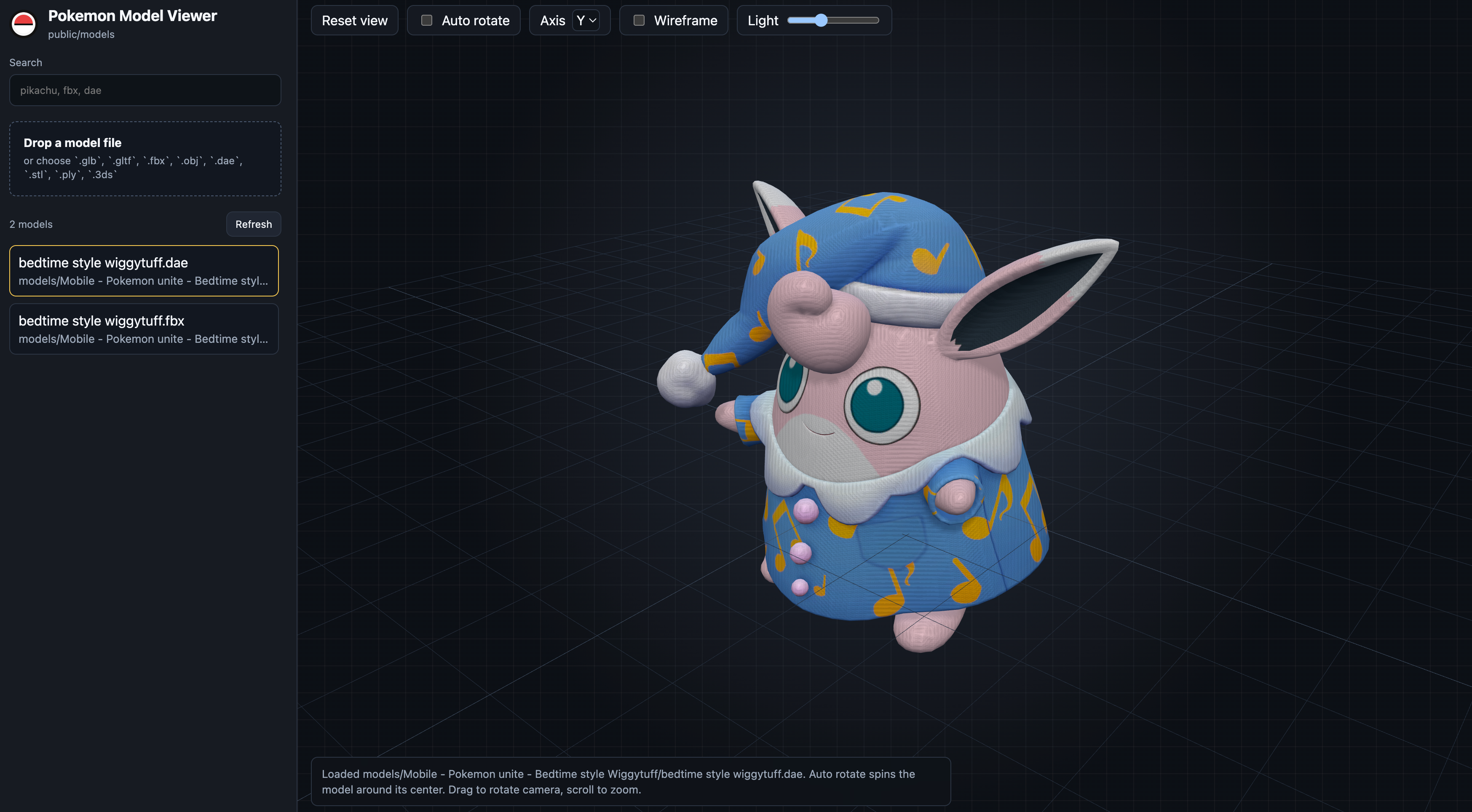 Pokemon Model Viewer